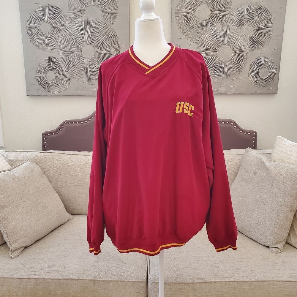 72 Degree Blue USC Pullover Sz XXL